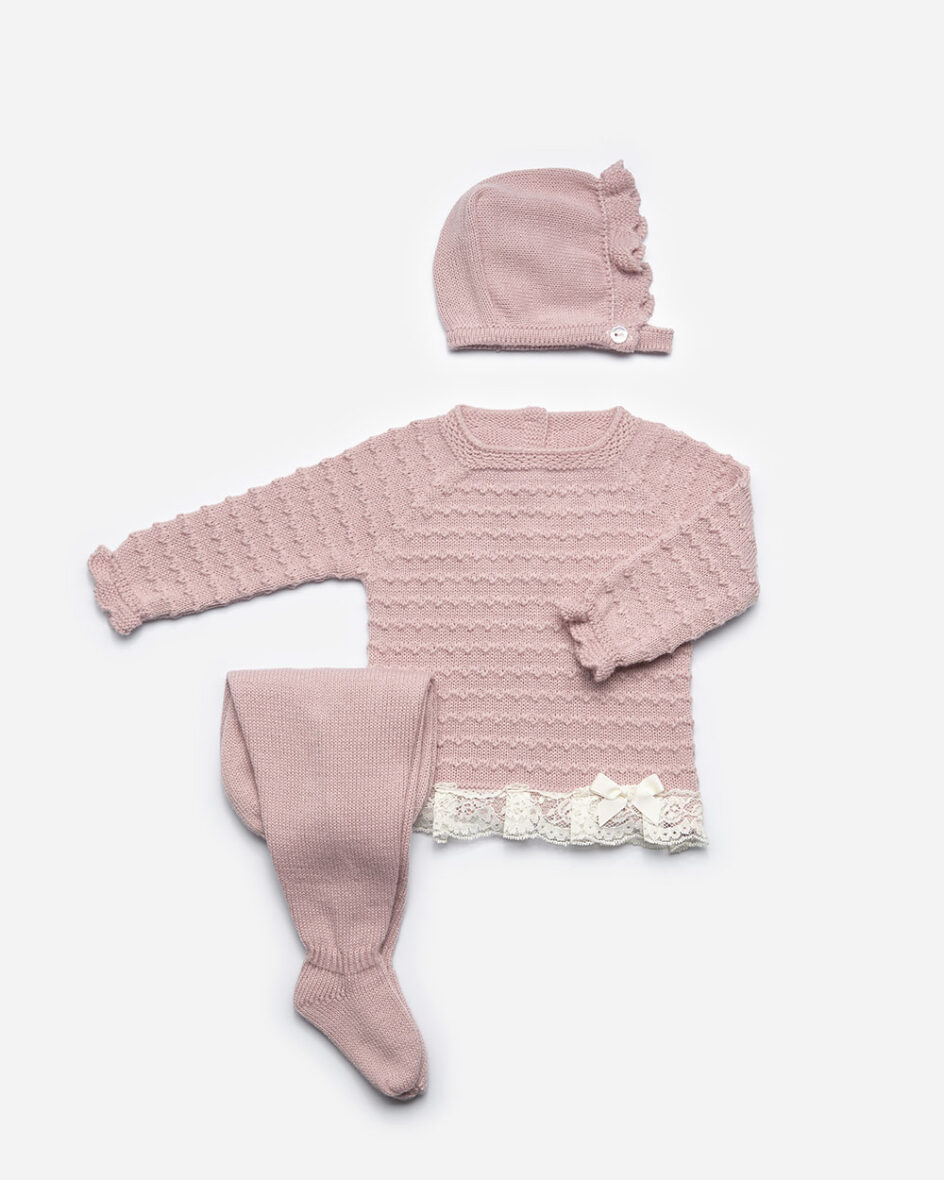 Conjunto 3 piezas polaina – Juliana