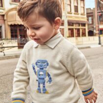 jersey-motivo-intarsia-bebe-crema-vigore-XL-1