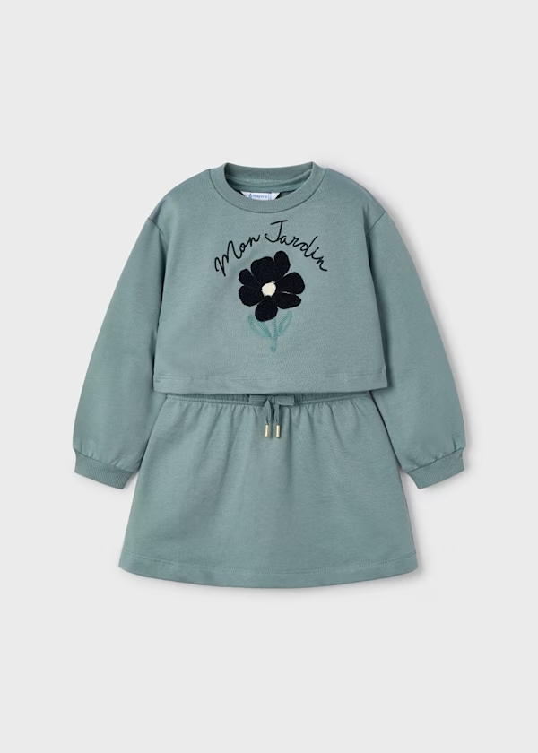 Vestido con sudadera niña Mayoral Ref. 15-04927-055