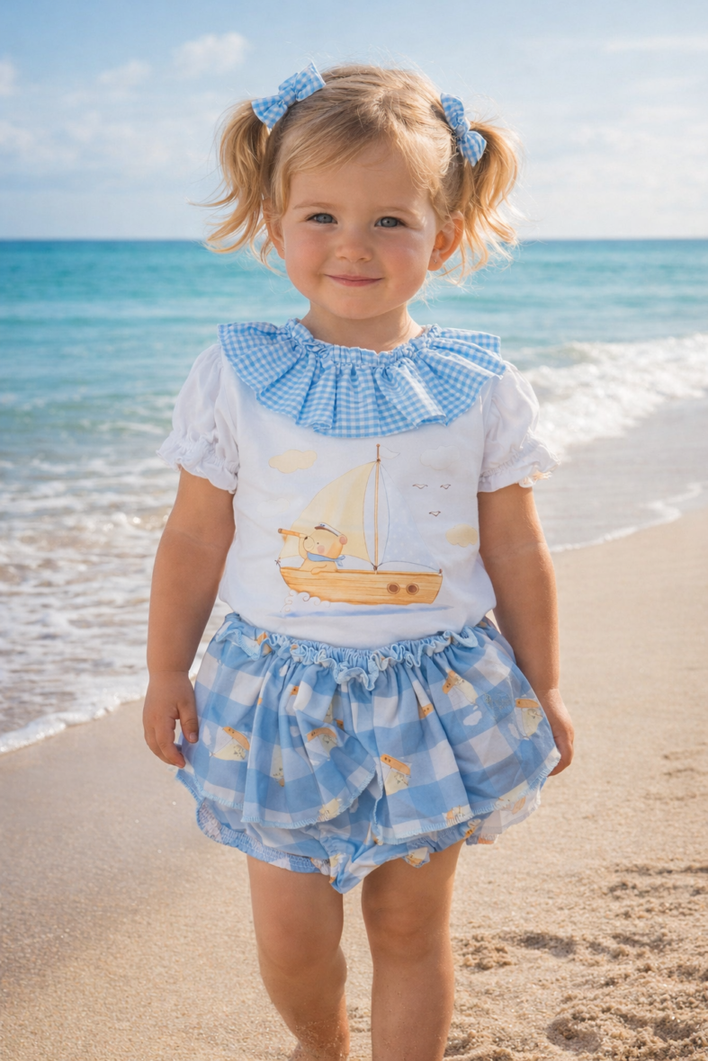 Conjunto barco niña – Yupis Kids