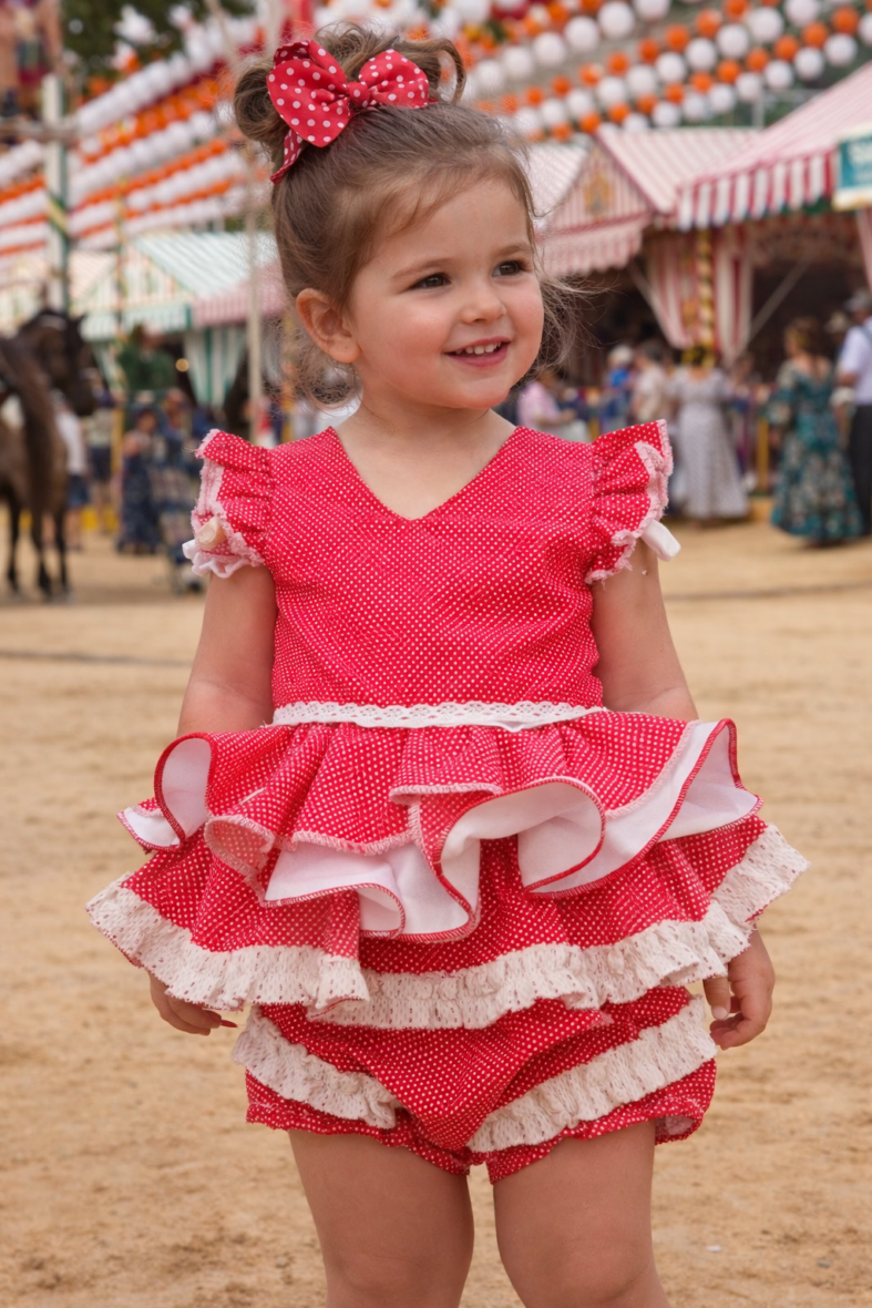 Traje gitana+braguita – Yupis Kids